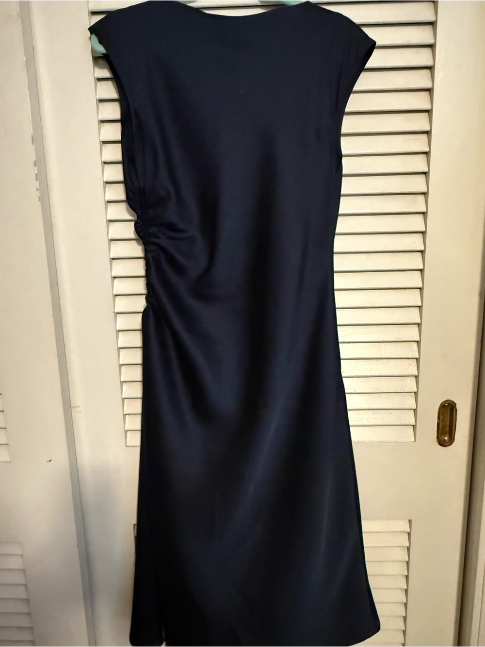 Banana Republic Navy Midi Sheath Dress